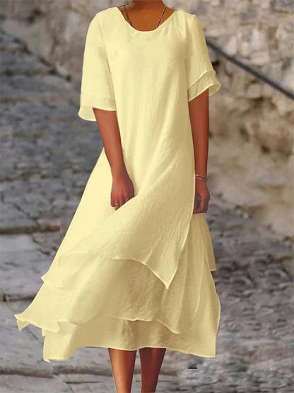 Gertrud® | Elegante en chique gelaagde jurk
