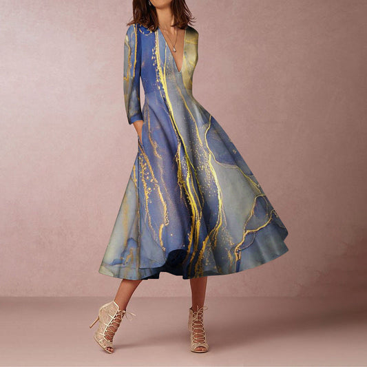Annett® | Mooie en elegante jurk met patroon