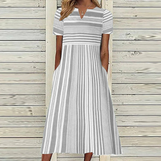 Wilma® | Trendy gestreepte jurk