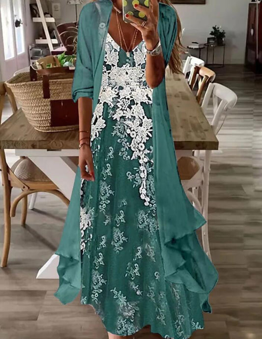 Valeria® | Trendy boho jurk met bloemenpatroon